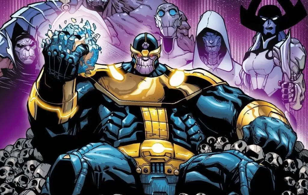 Thanos e a Manopla do Infinito