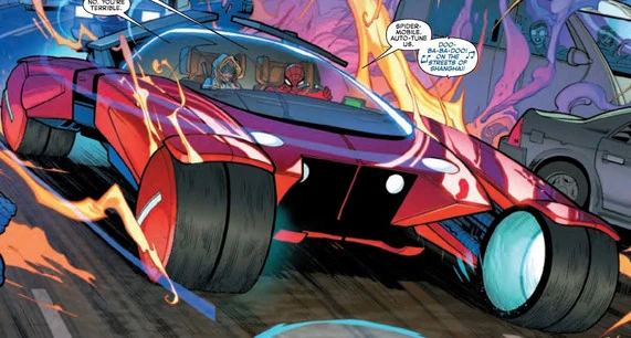 Spider-Mobile – O Curto Período de Spidey ao Volante